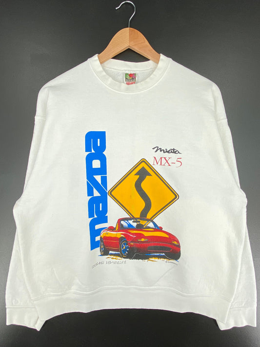 90’s MAZDA Made in USA Size XL Sweat-shirt / F7888S