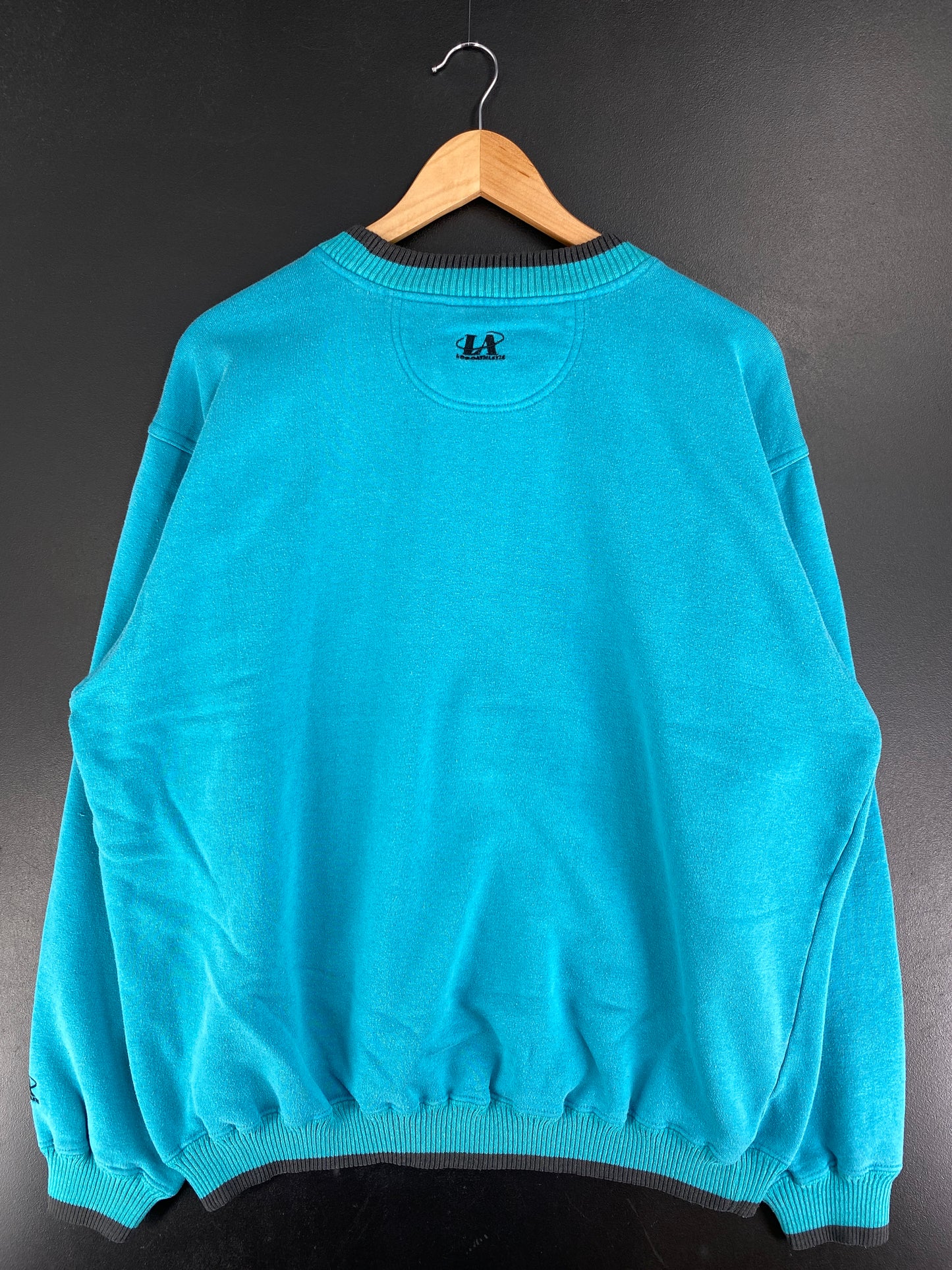 90’s CHARLOTTE HORNETS Size XL College Sweat-shirt / F4081S