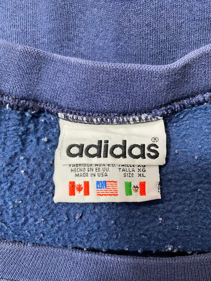 90’s ADIDAS Made in USA Size XL Vintage Sweat-Shirt / F3263S