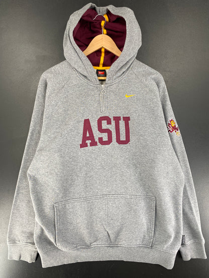 00' NIKE X ARIZONA STATE SUN DEVILS Size L Vintage College Hoodie Sweat Shirt / G4387S