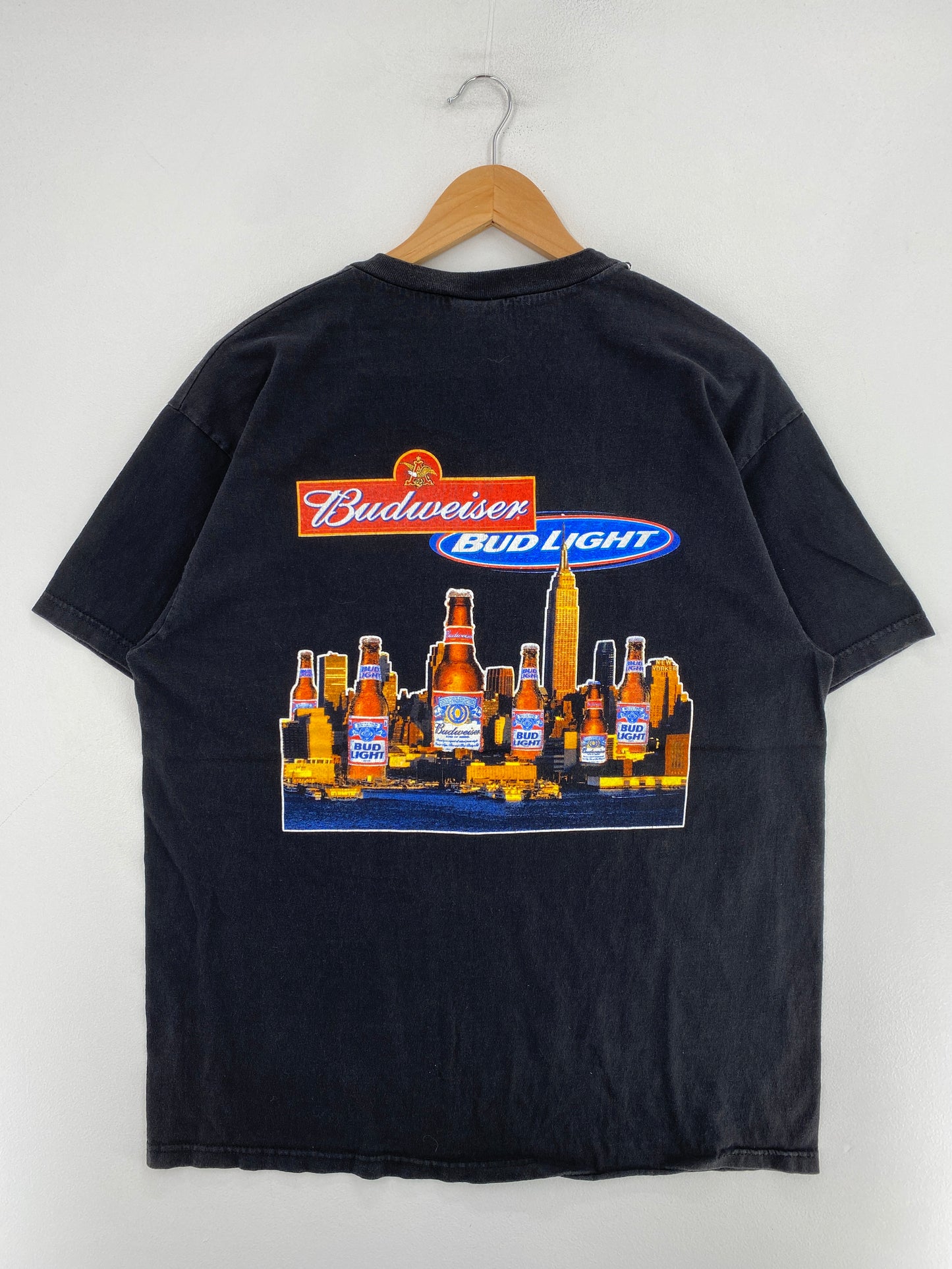 90’s BUDWEISER x BUD LIGHT Size L T-Shirt / G1443T