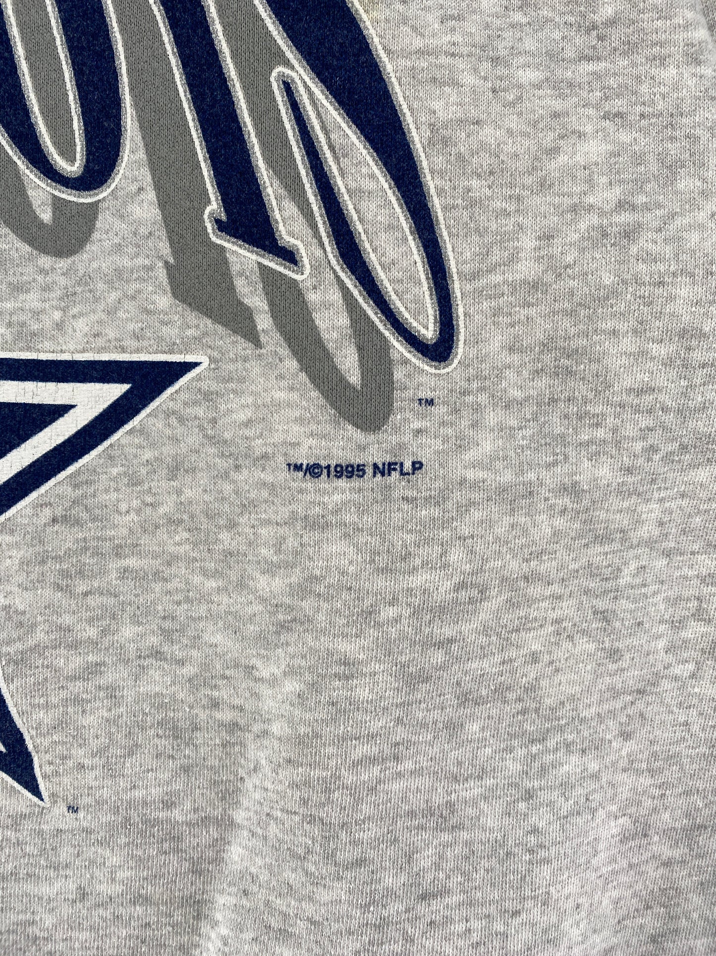 1995 COWBOYS Made in USA Size XXL Vintage NFL Sweat-Shirt / G6570S