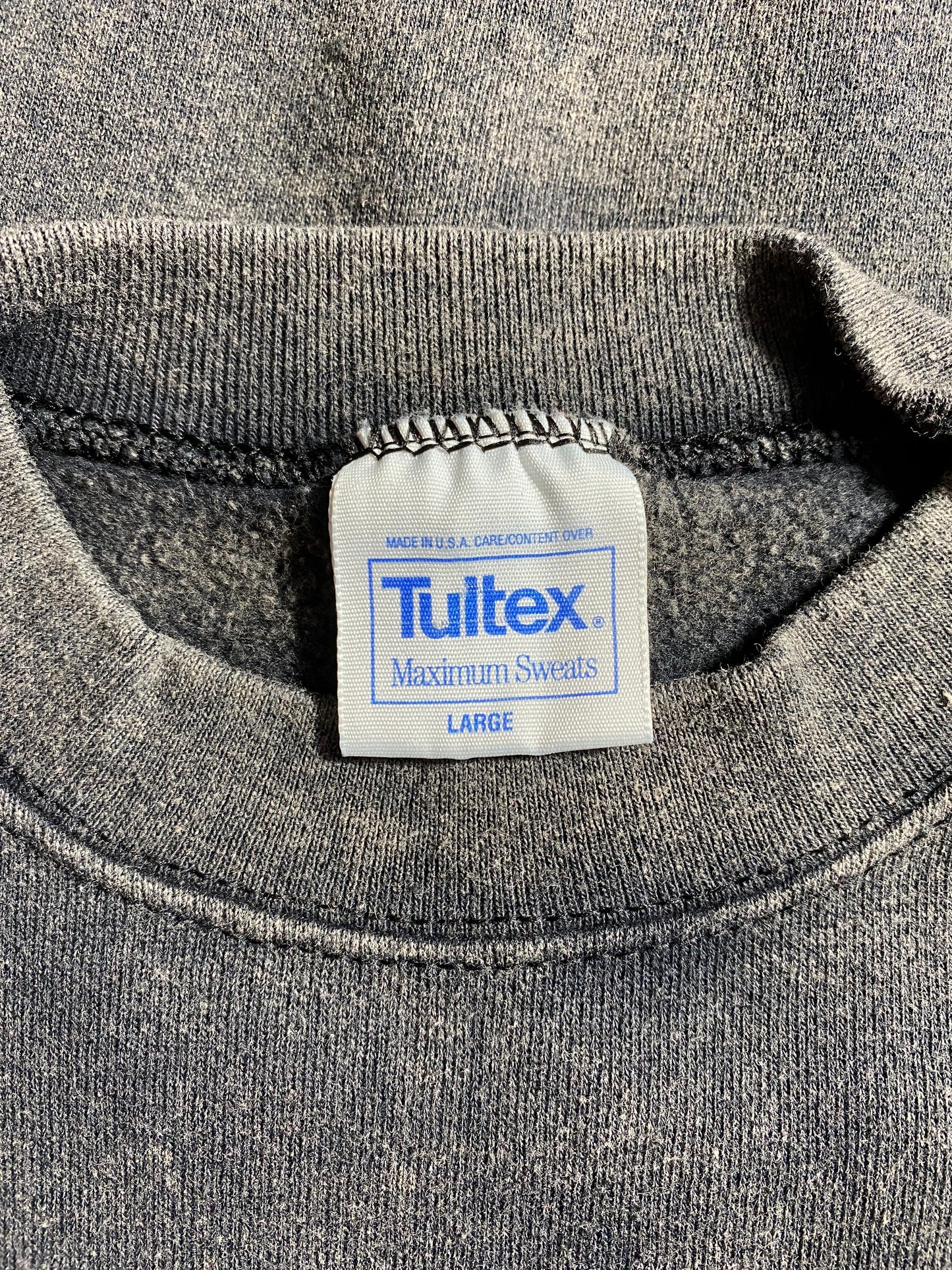 90's GEORGETOWN Made in USA Size L Vintage College Sweat Shirt / F8980S