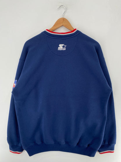 90’s STARTER x NEW ENGLAND PATRIOTS Size L NFL Sweat-Shirt / F6576S