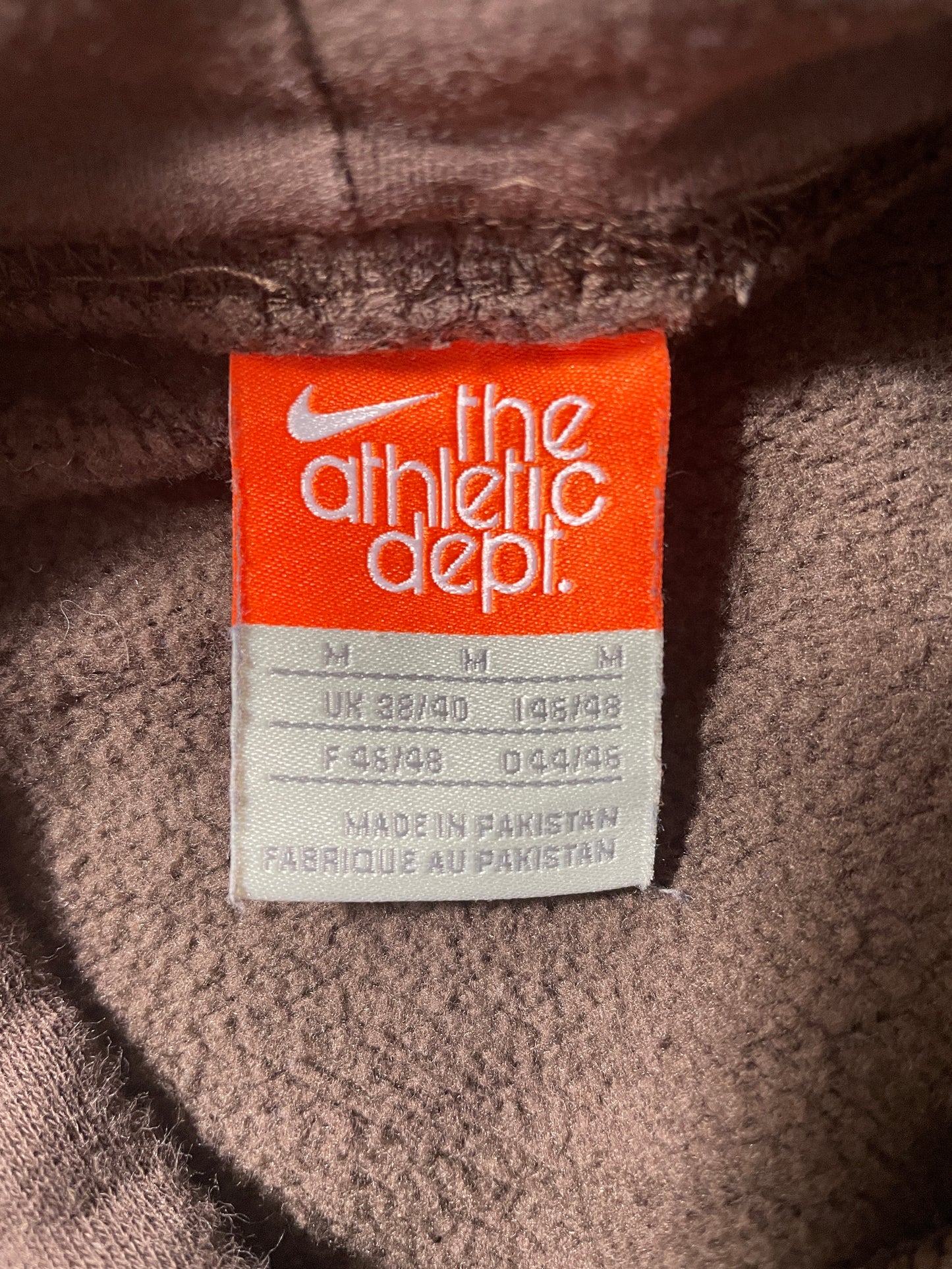 Vintage NIKE MINI SWOOSH Size M Hoodie Sweat-shirt / F3062S