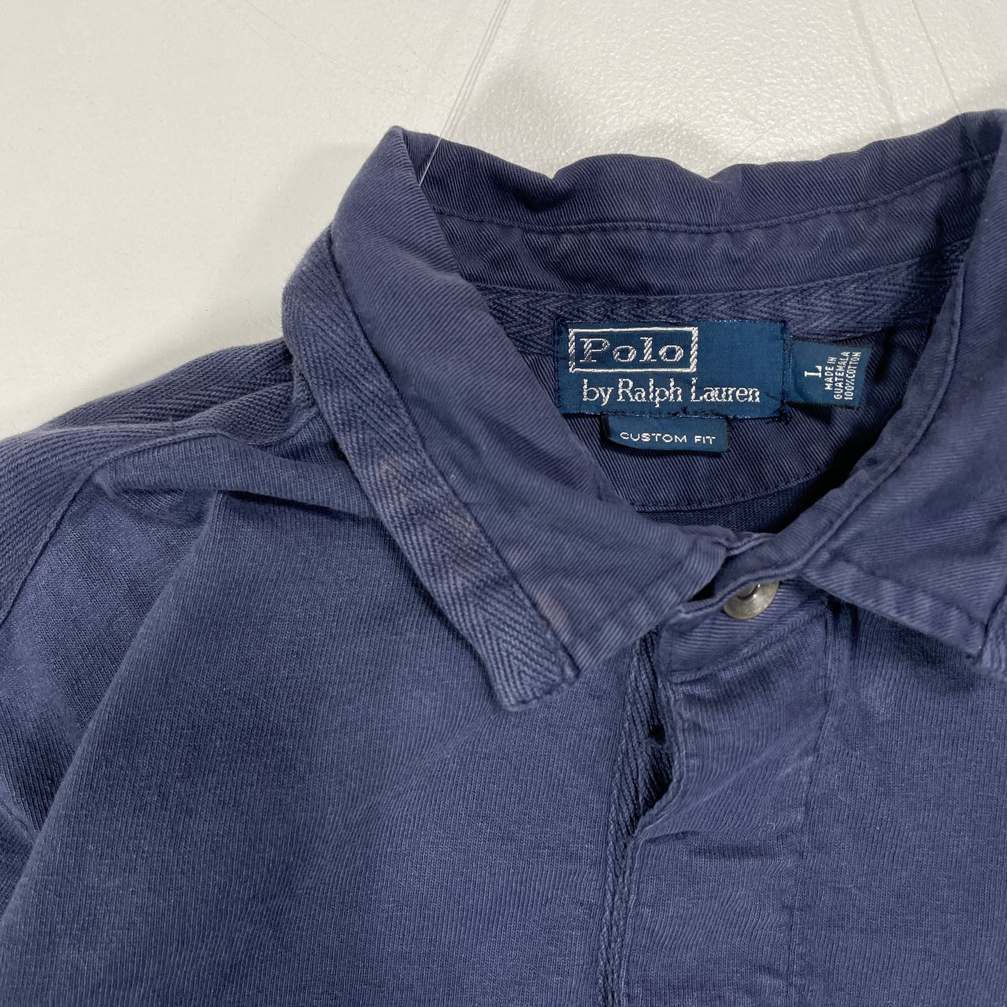 (L) 90’s POLO RALPH LAUREN Vintage Rugby-Shirt / A1506R