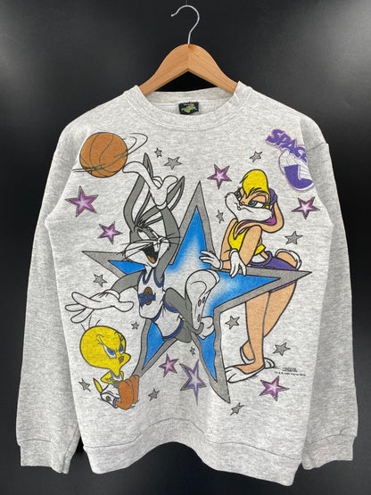 1996 LOONEY TUNES Size Kids XL Vintage Sweat-shirt / F5785S