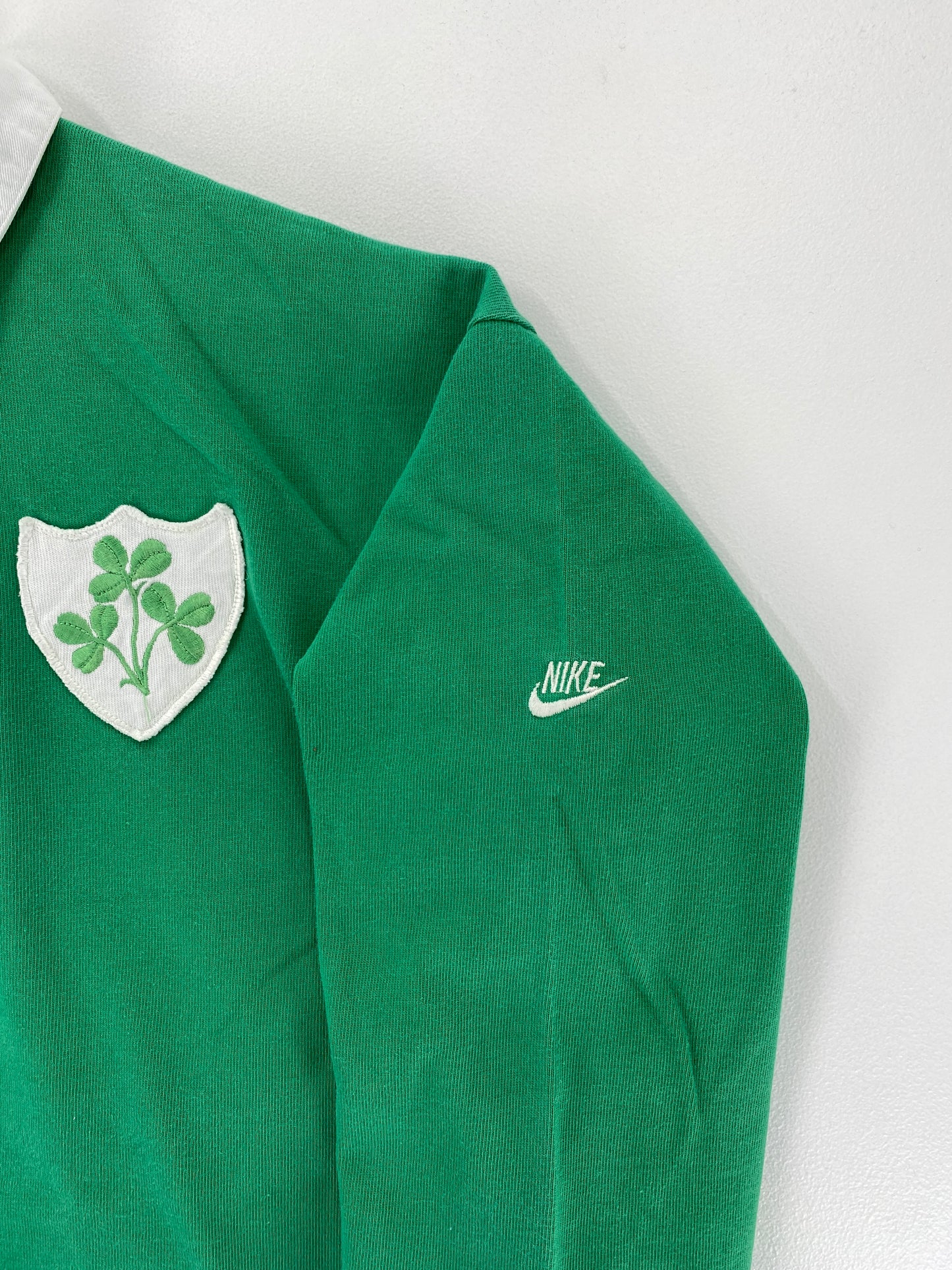 90's NIKE Size L Vintage Rugby-Shirt / F8106R