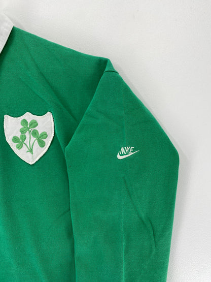 90's NIKE Size L Vintage Rugby-Shirt / F8106R