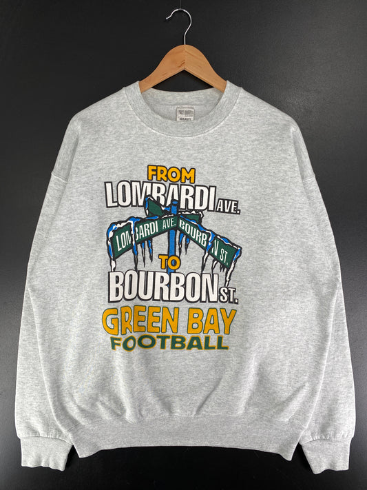 90’s GREEN BAY FOOTBALL Size XL Sweat-Shirt / G5401S