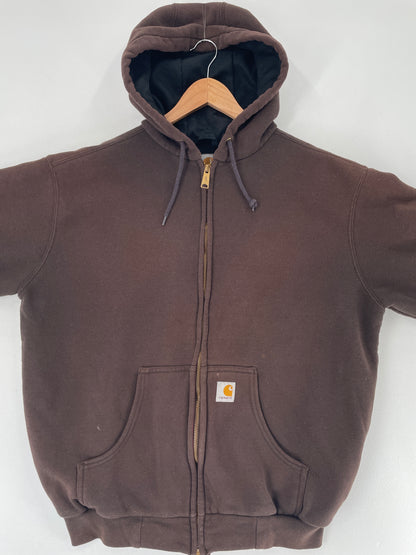 Vintage CARHARTT Size M Zip-up Hoodie Sweat-Shirt / F4338S