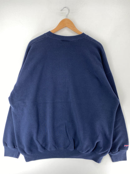 90's CHICAGO UNIVERSITY Made in USA Size XXL Vintage College Sweat-shirt / F1328S