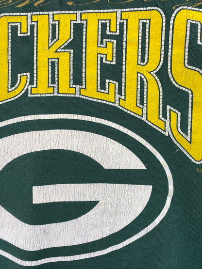 90's GREEN BAY PACKERS Made in USA Size L Vintage NFL Sweat-Shirt / G4605S