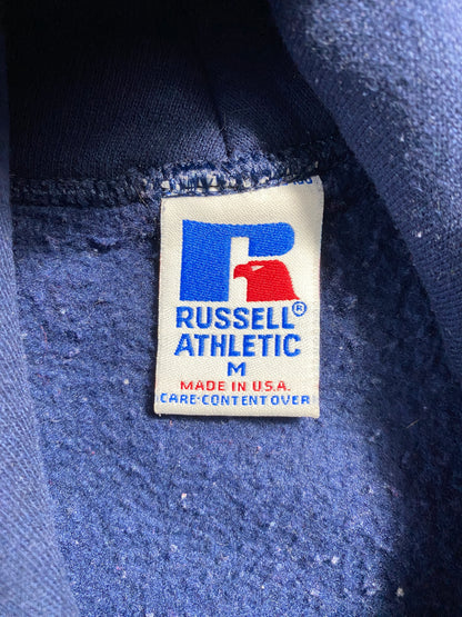 90's RUSSELL x AUBURN Made in USA Size M Vintage College Hoodie Sweat-shirt / F6706S