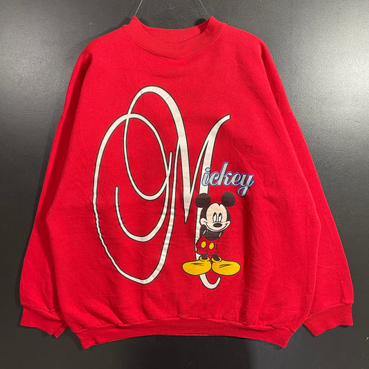 (XXL) 90's DISNEY MICKEY Vintage Sweatshirt / A1282S