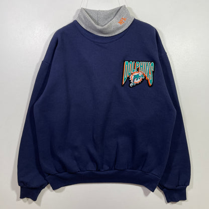 (L) 90's MIAMI DOLPHINS NFL Sweatshirt / A0997S