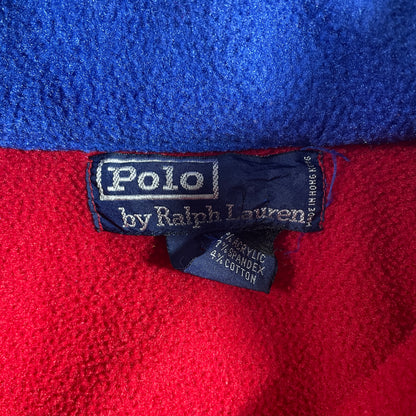 (Approx.L) 90’s POLO RALPH LAUREN TEAM USA Vintage Fleece / A1218F