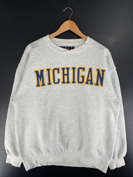 90’s MICHIGAN Size L College Sweat-Shirt / F5010S