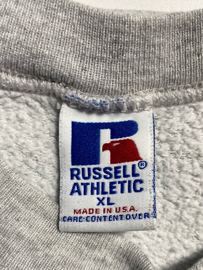 90's RUSSELL X ARKANSAS RAZORBACKS Made in USA Size XL Vintage College Sweat-shirt / G1374S