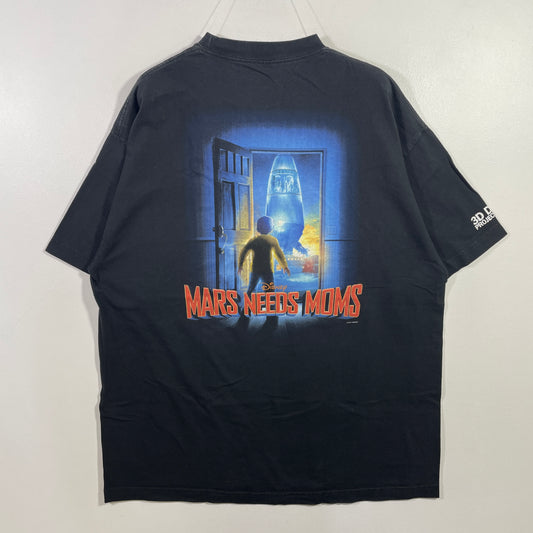 (XL) 00' DISNEY MARS NEEDS MOMS Vintage T-Shirt / A0823T