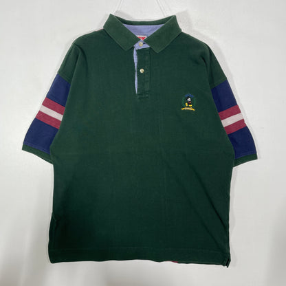 (L) 90's DISNEY MICKEY MOUSE Vintage Polo Shirt / A1543R