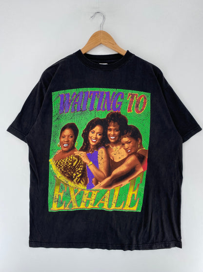 90's WAITING TO EXHALE Size Approx. XL Vintage T-Shirt / F2688T