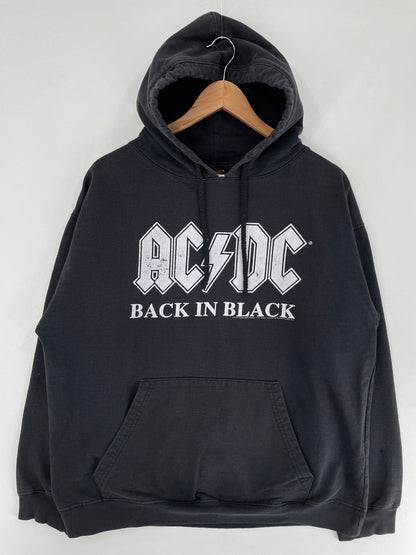 2006 AC/DC Size L Vintage Hoodie Sweat-Shirt / F5558S