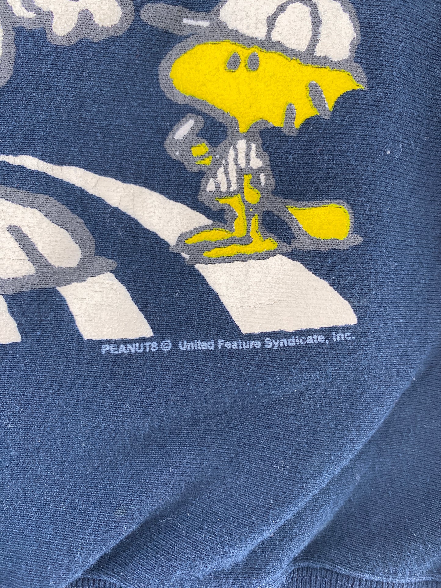 1996 COWBOYS X SNOOPY Made in USASize L Vintage NFL Sweat-Shirt / F6718S