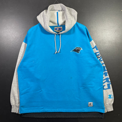 (XL) 90’s STARTER x CAROLINA PANTHERS Vintage NFL Hoodie Sweatshirt/ A9013S