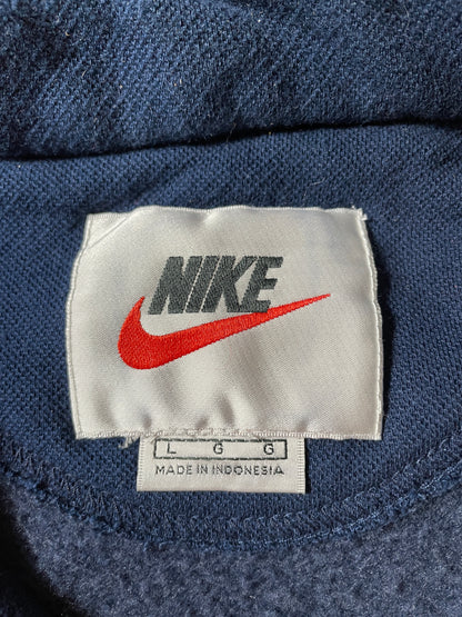 90's NIKE Size L Vintage Half-zip Sweat-Shirt / F5563S