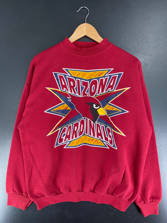 90's ARIZONA CARDINALS Made in USA Size L Vintage NFL Sweat-shirt / F4117S