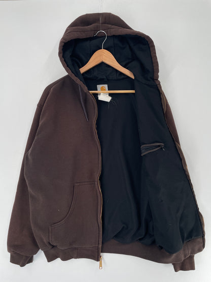 Vintage CARHARTT Size M Zip-up Hoodie Sweat-Shirt / F4338S