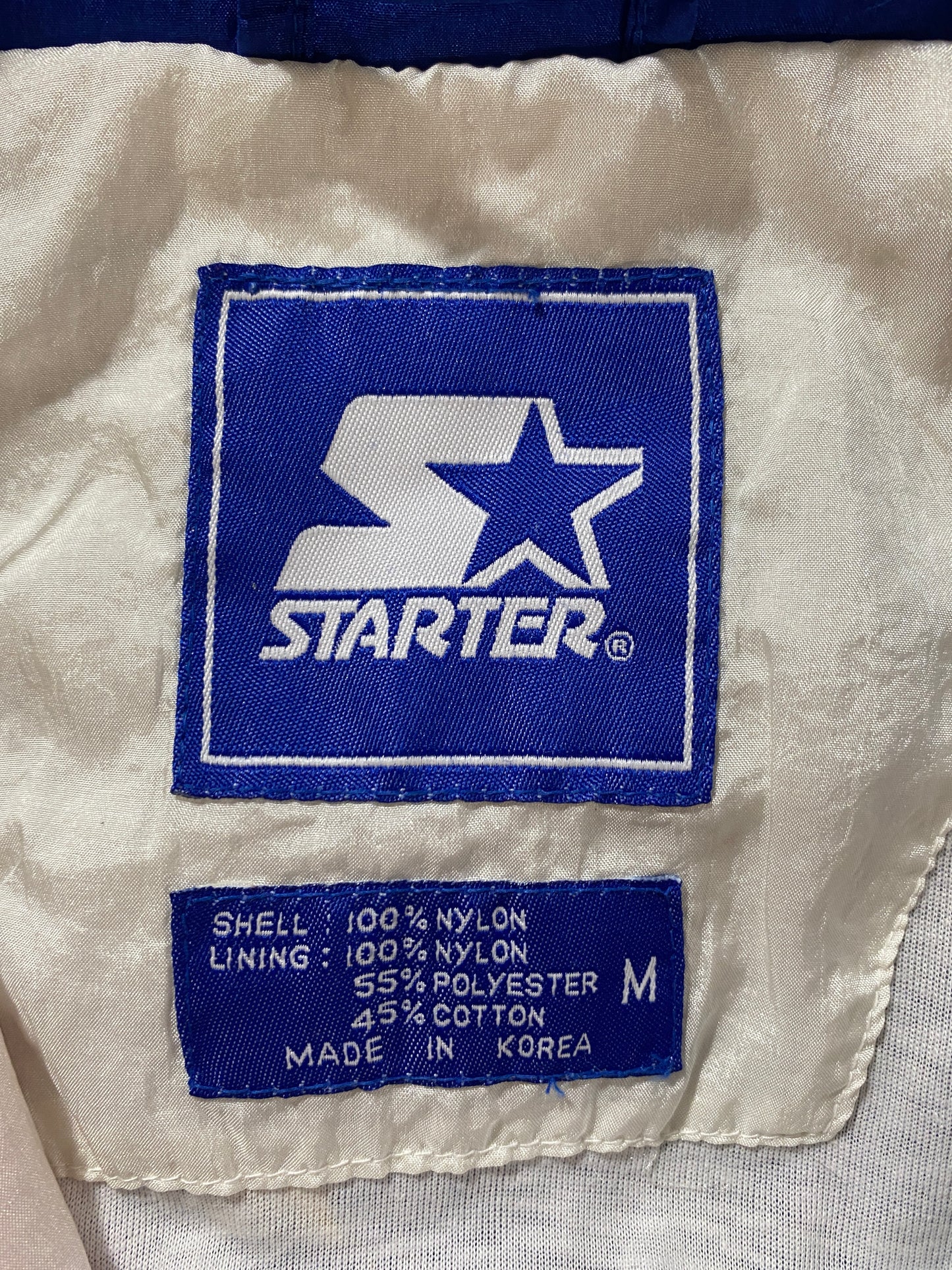 1996 STARTER x ATLANTA OLYMPIC Size M Vintage Zip-up Nylon Jacket / G4545N
