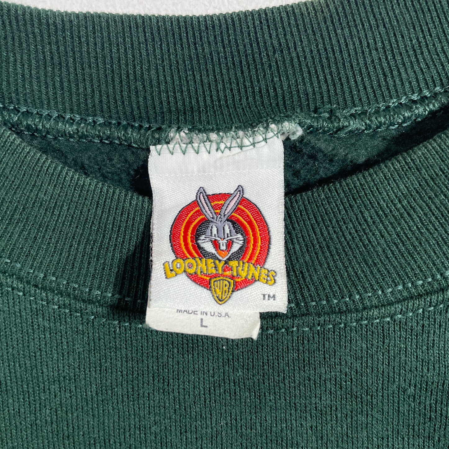 (L) 1997 LOONEY TUNES TWEETY Vintage Sweatshirt / A1229S