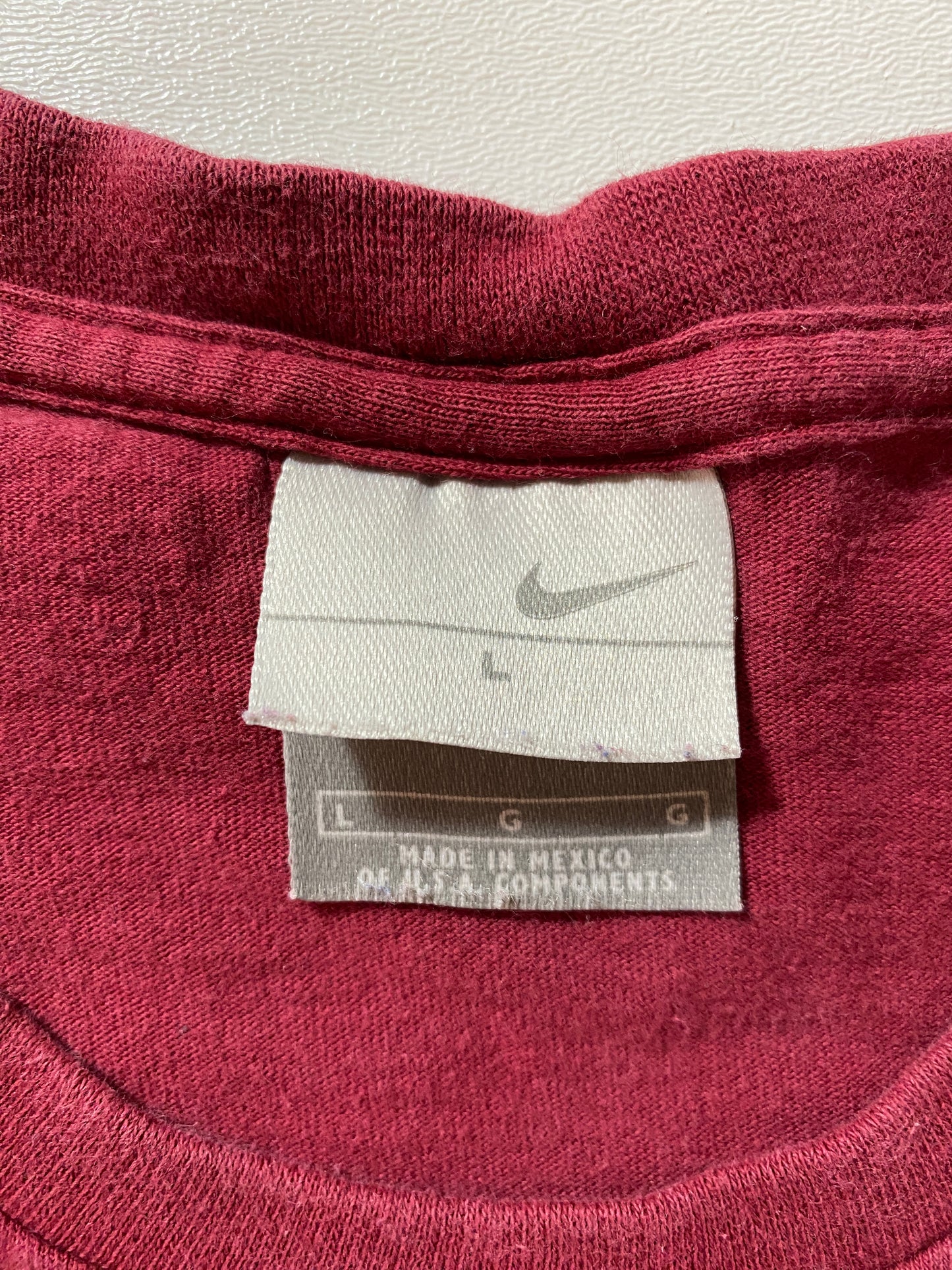 (L) 00' NIKE MINI SWOOSH T-shirt / A0158T