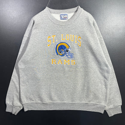 (XL) 90’s ST. LOUIS RAMS  Vintage NFL Sweatshirt / A1120S
