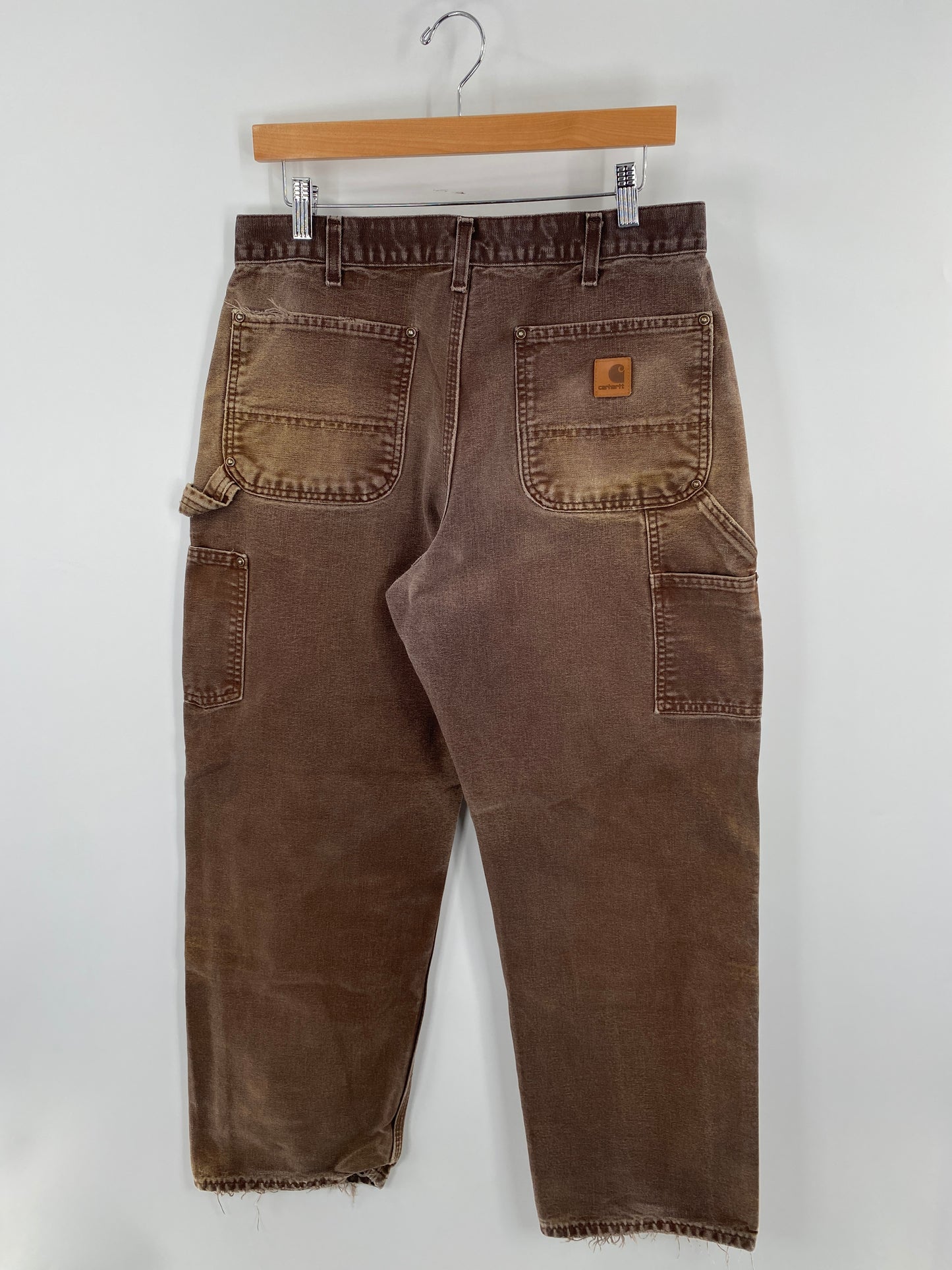 Vintage CARHARTT Double Knee Size W32xL30 Duck Pant / F6855P