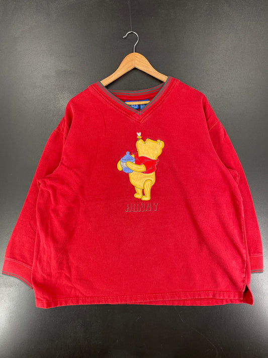 00' DISNEY POOH Size XL Vintage Sweat-shirt / F3148S