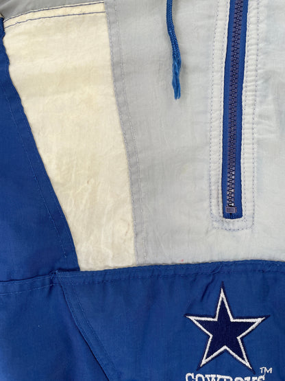 90's STARTER x DALLAS COWBOYS Size XL Vintage NFL Padded Nylon Jacket / F5862N