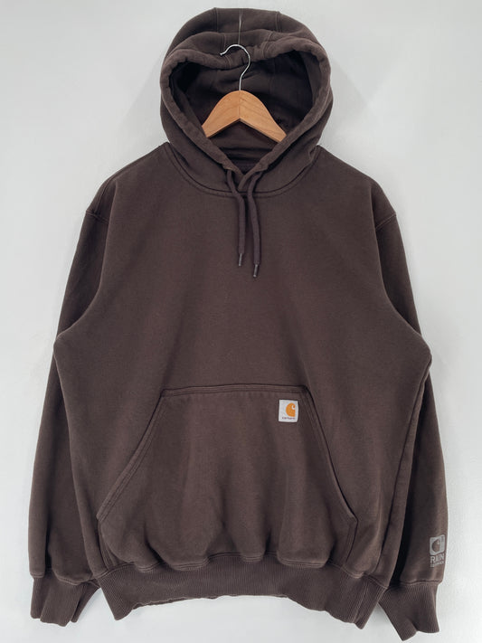 Vintage CARHARTT Size M Hoodie Sweat-Shirt / F4341S