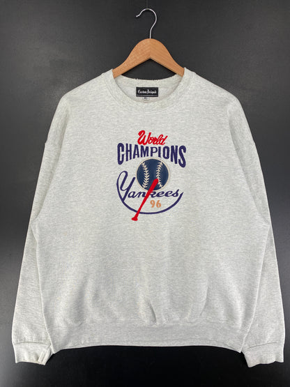 1996 NEW YORK YANKEES Size XL Vintage MLB Sweat-Shirt / G1095S