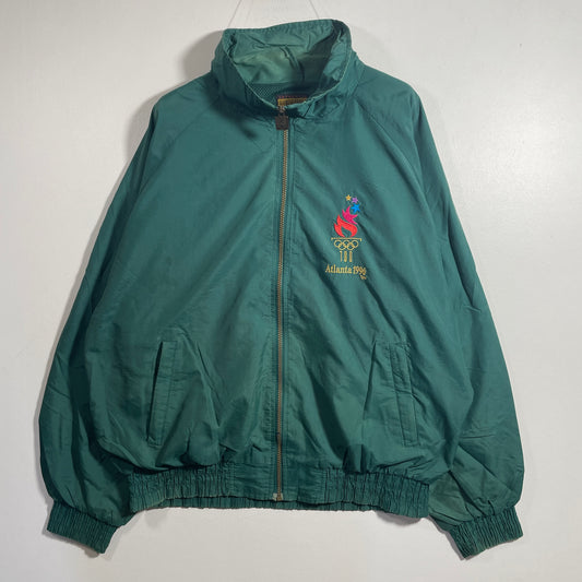 (L) 1996 ATLANTA OLYMPIC Vintage Nylon Jacket / A1219N