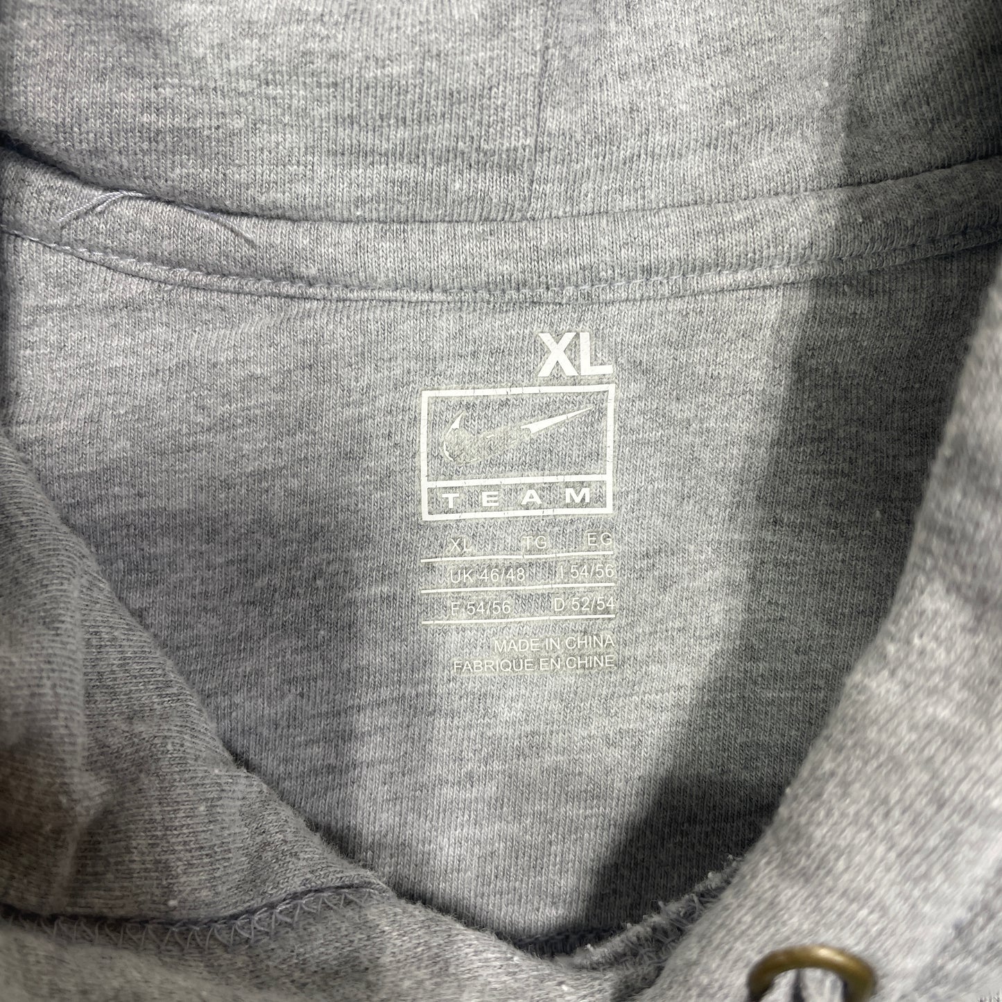 (XL) Vintage NIKE x OHIO STATE College Hoodie Sweatshirt / A1532S