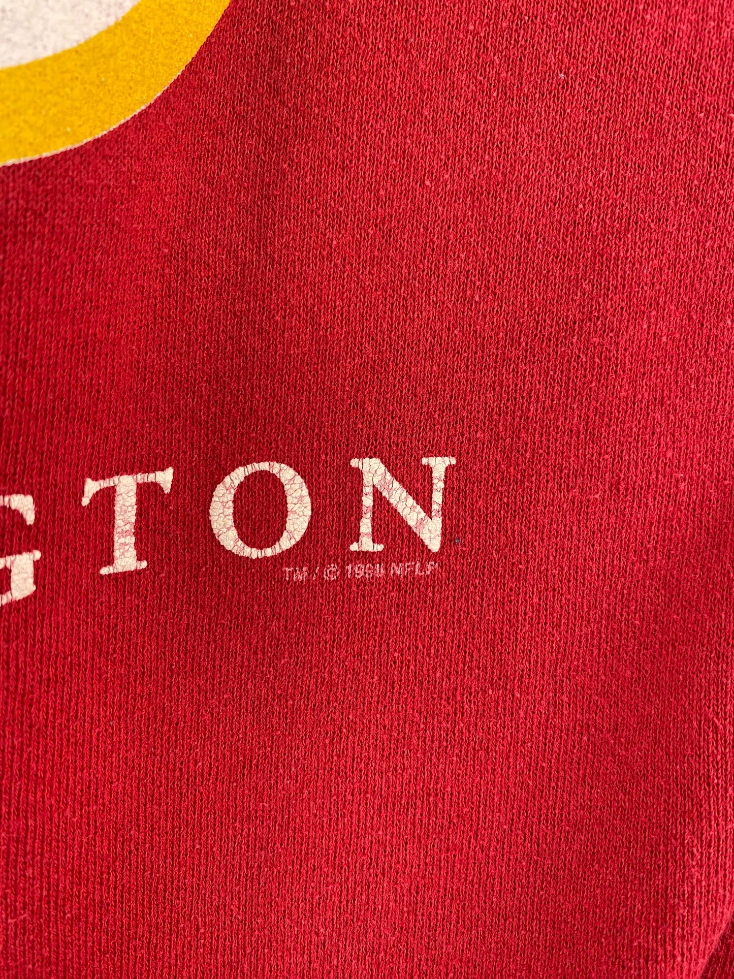 1995 WASHINGTON REDSKINS Made in USA Size XXXL Vintage NFL Sweat-shirt / F9154S