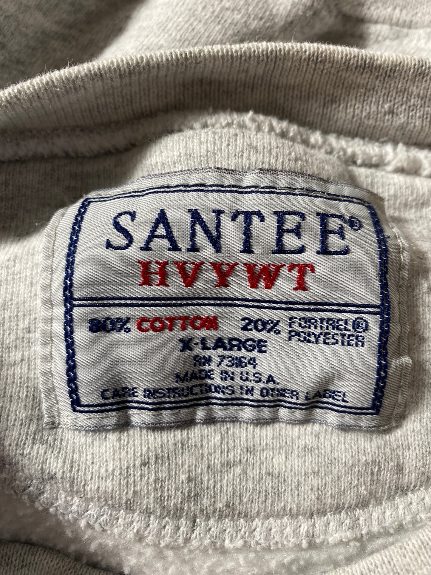 90's HEALTHY LIVING Made in USA Size XL Vintage College Sweat-Shirt / G2451S