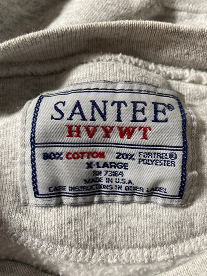 90's HEALTHY LIVING Made in USA Size XL Vintage College Sweat-Shirt / G2451S