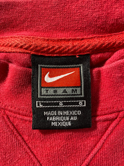 00' NIKE x NEBRASKA HUSKERS Size L Vintage College Sweat-Shirt / F3917S
