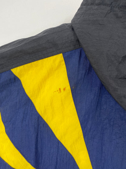 90's APEX ONE x NOTRE DAME Size XL Vintage Padded Nylon Jacket / F4421N