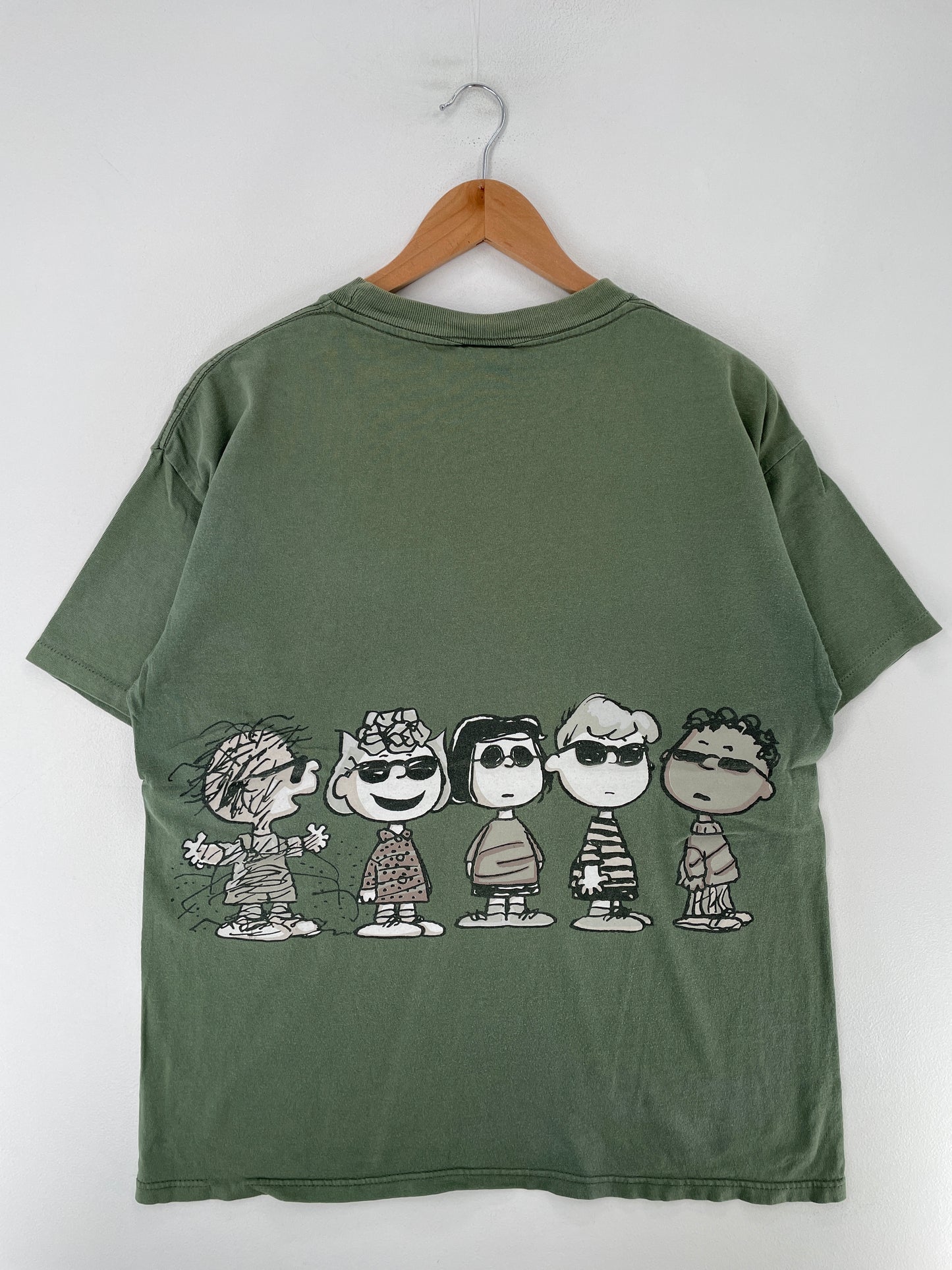 90's PEANUTS Made in USA Size L Vintage T-Shirt / F7838T