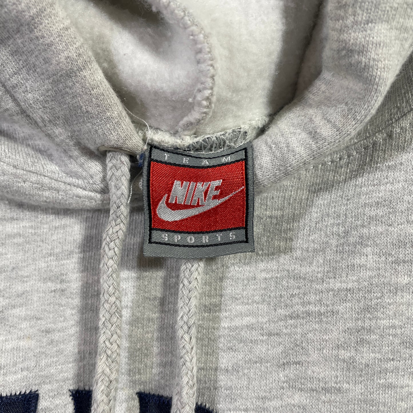 (M) 90's NIKE X DALLAS COWBOYS Vintage NFL Hoodie Sweatshirt / A0830S